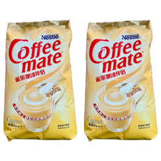 NESCAFE 雀巢咖啡 咖啡伴侶奶精，提供更精緻調配的經典配方, 1kg, 1入, 2包