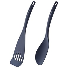 SUNCRAFT 川嶋 耐熱溫度230°C, 鍋鏟+翻炒鏟, 單色, 1組