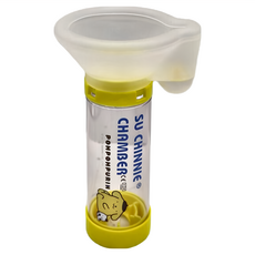 SU CHINNIE 舒喘寧 吸藥輔助器 兒童型, 布丁狗, 1個