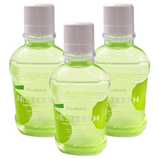 JESTEETH 全璟 齒潔適 兒童含氟漱口水 哈密瓜口味, 500ml, 3瓶