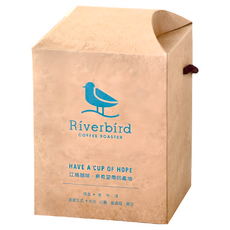 Riverbird 江鳥咖啡 長愛 濾掛式咖啡, 核果/堅果/巧克力風味, 10g, 10包, 1盒
