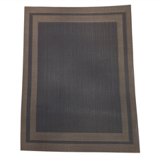 PUSH! 餐墊10個 金黑色 70%PVC+30%滌綸, 45 x 30cm, 1組