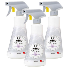 LEC 激落君 浴室用泡沫噴霧清潔劑 380ml, 帶有淡淡的皂香，適用於浴缸、瓷磚、不鏽鋼、人造大理石, 3瓶