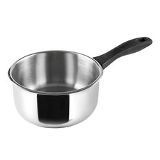 ibili Induktion不鏽鋼醬料鍋 (10cm)，適用瓦斯爐、電磁爐、電爐、電陶爐，容量350ml, 11.3cm, 1個