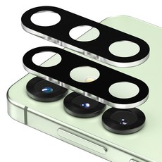 Sinjimoru 防光暈手機相機鏡頭鋼化玻璃保護貼 2片組 (適用Galaxy S25 Plus), 1組