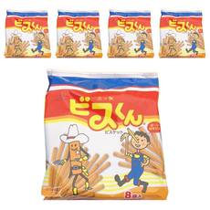 MITSUYA 三矢 經典牛奶棒棒餅，一點點鹹加一點點甜，添加奶粉的酥脆餅乾，內有分裝小包, 144g, 5袋