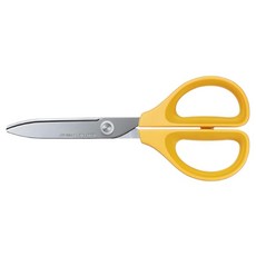 KOKUYO 國譽 SAXA空氣彈力剪 標準輕量, 黃色, 1支