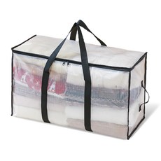 小麥購物 防水棉被搬家袋 M款 C579 236g, 透明色, 1個