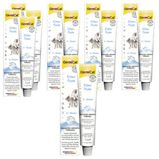 Gim Cat 俊寶俊喵 幼貓高鈣營養膏 6周以上幼貓適用 促進生長, 50g, 牙齒健康 + 免疫系統保健, 6條