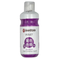 EverStyle 柏泰 紫色色漿 食品添加物, 120g, 1瓶