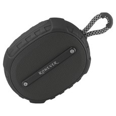 RONEVER 攜帶式藍牙喇叭, 黑色, MAP169