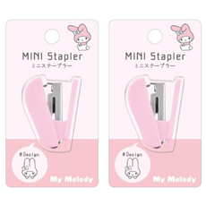 CRUX 釘書機 9 x 5 x 2cm, 粉色, 2個
