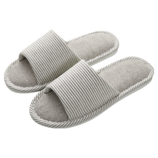 Maket Gamseong 高級條紋款室內拖鞋 顏色隨機, 270mm, 1雙