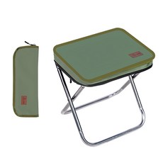 SUNORO 鋁合金露營用手包筆袋折疊椅 小號, 綠色, 1個