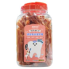 Chewy Time 健康時刻 螺旋多效潔牙骨 Set 全犬種 多角螺旋形狀 按摩牙齦 減少牙垢 高柔韌性 安全易消化, 蝦紅素 + 雞肉, 1.45kg, 1桶