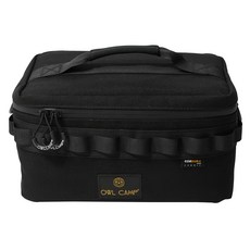 OWL CAMP 保冷袋 CSB-BS 小 27 x 16 x 17cm 325g, 黑色, 6L