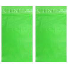 快遞袋 100入 綠色, 25 x 30.5 + 4.5cm, 2捲