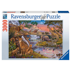 Ravensburger 德國維寶 拼圖 動物王國, 3000片, 1盒