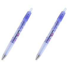 sun-star 三麗鷗 原子筆 0.7mm, 透紫色, 2支