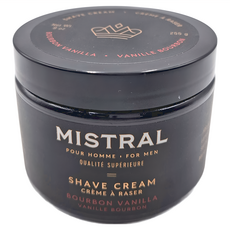 MISTRAL BODY 刮鬍膏 波本威士忌, 255g, 1罐