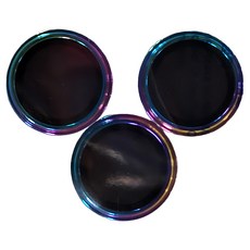 imos 藍寶石金屬框玻璃鏡頭貼 燒鈦色, 1盒