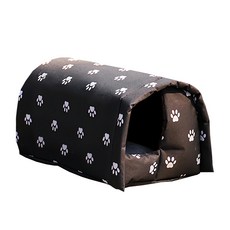 YOGiSSO 貓屋, 黑色, 防水, 四季皆可用, M 450*350*250mm, 1個