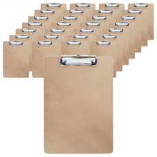 DAIHO 本色A4直式木製板夾 (A4文件書寫收納專用), 本色 棕色, 72個