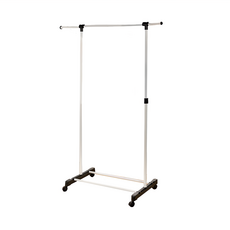 ikloo 宜酷屋 時尚單桿延伸曬衣架 2250g, 白色