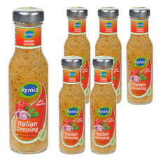 瑞米亞 義式風味沙拉醬, 原裝進口, 258公克, 250ml, 6瓶
