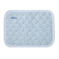 New Star 明日之星 超涼感透氣舒眠枕巾 枕頭墊 方型 NS-2567, 冰島藍