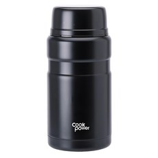 cook power 鍋寶 超真空陶瓷燜燒罐, 800ml, 黑色, 1個