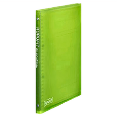 maruman KURUFIT 26孔夾 slim and soft, 綠色, 1個