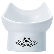 MARUKAN MK加高造型貓碗, MK-CT-529, 1入