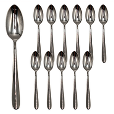WMF 餐具 cult 3100系列 點心匙 dessert spoon 銀色, 12支