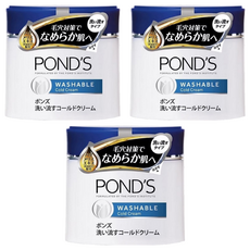 POND'S 旁氏 卸妝冷霜 水洗型, 270g, 3罐