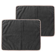 comet 車用超細纖維抛光巾 50 x 40cm, 灰色, 2條