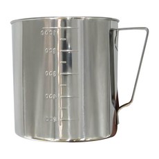 SHIMOYAMA 不銹鋼帶刻度量杯, 1L, 1個
