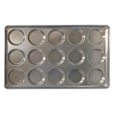 SaNNeNg 三能 1000系列不沾 15連漢堡烤盤 SN1635, 1個