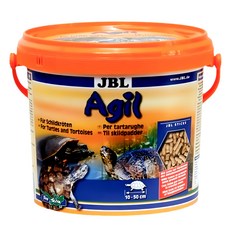 JBL 珍寶 德國原裝烏龜高蛋白主食飼料手提瓶 Agil, 2.5L, 1桶