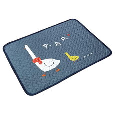 小清新止滑踏墊 Set 2 100%優質純棉面料, 2隻鴨子