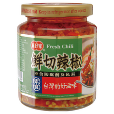 真好家 鮮切辣椒, 280g, 1罐