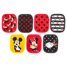 MakeUp Eraser 原創魔法卸妝巾 含7個卸妝巾和防水洗衣袋, 迪士尼米奇米妮, 1組