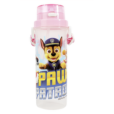 nickelodeon 汪汪隊立大功 小巧吸管水壺 粉色 - 兒童水壺/吸管水壺, 500ml, 1個