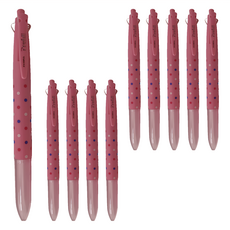 Prefill 換芯筆四色筆桿 Set 10支, 豆豆粉紅, 1盒