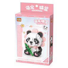 LoZ 花花熊貓積木 350片, 花花熊貓, 1盒