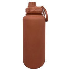 新款手機磁吸支架戶外水壺 515g, 磚紅色, 1L, 1個