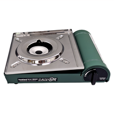 Iwatani 岩谷 綠卡高效防風型磁式卡式瓦斯爐 2.8kW, 334 x 274 x 94mm, ZKZ-18F, 1個