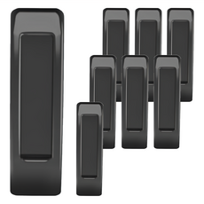 小麥購物 黏貼式把手 G365 長款 22g, 黑色, 8個