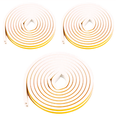 防風隔音門條, 2.5米長, EPDM材質, 3個
