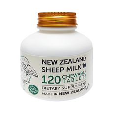 SoMuch 壽滿趣 La Nature Precieuse 紐西蘭成長天使綿羊乳片，奇異果口味，120片，膳食補充劑, 76g, 1罐